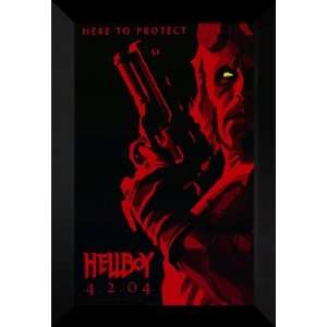  Hellboy 27x40 FRAMED Movie Poster   Style A   2004