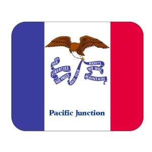  US State Flag   Pacific Junction, Iowa (IA) Mouse Pad 