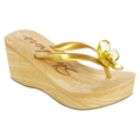 Women Gold Sandals  