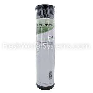 Pentek 155528 43 CS1 Carbon Impregnated Cellulose 5 mic filter  