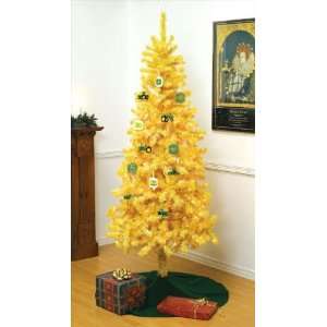  7 ft John Deere Yellow Christmas Tree