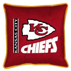    Kansas City Chiefs Pillow   Sideline 18X18