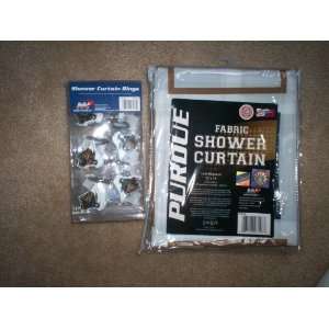  Purdue Shower Curtain and Shower Curtain Rings