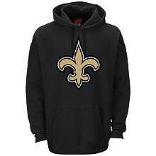 New Orleans Saints Mens Big & Tall Custom Fleece Hooded Sweatshirt 