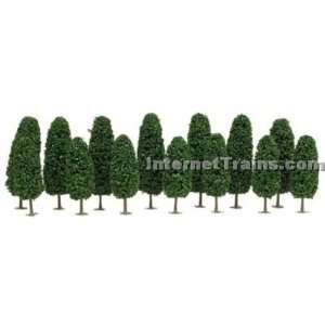  Model Power HO Scale 4 1/2   5 3/4 Assorted Trees   Summer 