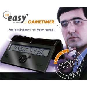  DGT Easy PLUS Chess Clock in Black Toys & Games