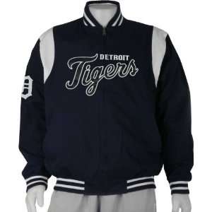   Detroit Tigers Reversible Logo Team Varsity Jacket