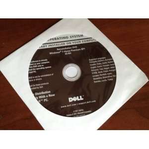    Dell Reinstallation Windows 7 home premium sp1 DVD 