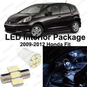  Xenon WHITE LED Honda Fit Jazz Interior Package Deal 2009 