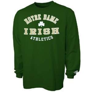   Fighting Irish Green Rivalry Long Sleeve T shirt