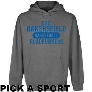   Bakersfield Roadrunners Custom Sport Pullover Hoodie   Gunmetal