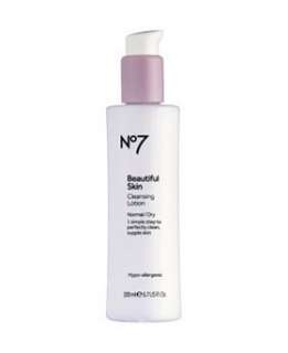 No7 Beautiful Skin Cleansing Lotion for Normal Dry Skin 200ml   Boots