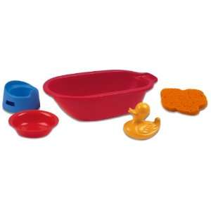 Miniland Bath Tube with Accessories  Toys & Games  