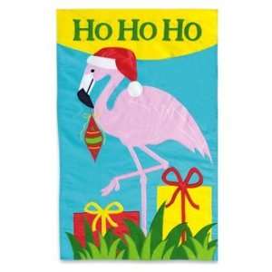 Ho Ho Ho Flamingo Holiday Flag Toys & Games