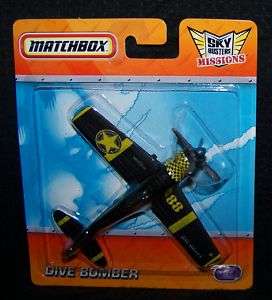 NEW MATCHBOX SKY BUSTERS DIVE BOMBER SET 026676689820  