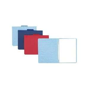Cap. Hanging Binders for 3 Hole 11x8 1/2 Sheets, Executive Red, 5 