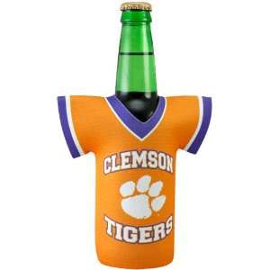 NCAA Clemson Tigers Orange Jersey 12oz. Bottle Coolie  