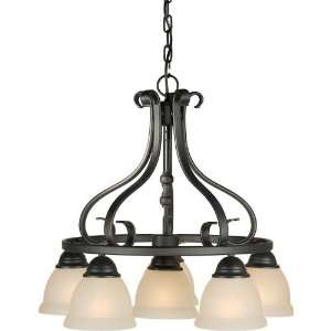 Forte Lighting 2217 06 64 Bordeaux Traditional / Classic 24Wx21.5H 6 