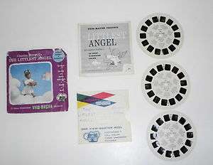 Vintage 1957 The Littlest Angel Christmas Story 3 View Master Reel 