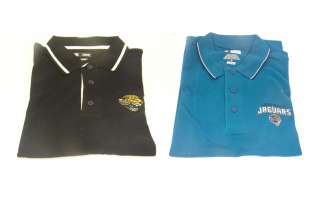 Official NFL Jaguars 3 Button Polo In Two Styles B129  
