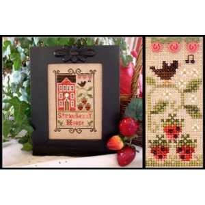    Strawberry House   Cross Stitch Pattern Arts, Crafts & Sewing
