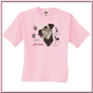 Airedale Terrier Origin Country T Shirt S 2X,3X,4X,5X  