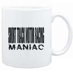 Mug White  MANIAC Short Track Motor Racing  Sports  