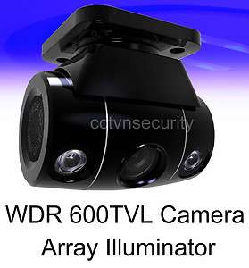 CCTV WDR Dome Camera 600TV Line IR Array 4 9mm lens RS485 OSD  