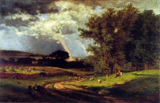 Passing Shower George Inness oil painting repro  