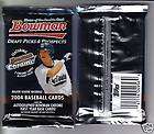 2004 Bowman Chrome Draft Baseball Pack Fresh from Box