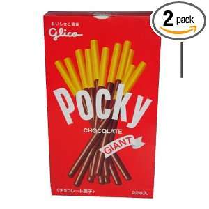 Glico Pocky Giant Chocolate, 10.83 Ounce Grocery & Gourmet Food
