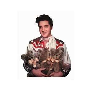  Elvis Loving You Teddy Bears Die Cut Photographic Magnet 
