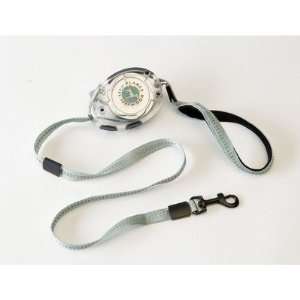   Dog Leash in Chrome / Titanium Size Large (Dogs up to 100lbs) Pet