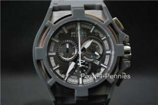 The uniquely shaped silver tone stainless steel case of this Reserve 