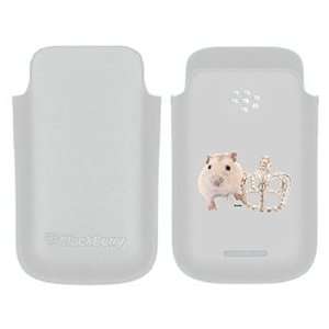  Hamster crown on BlackBerry Leather Pocket Case 