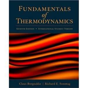  Fund of Thermodynamics 7e Isv [Paperback] Borgnakke 
