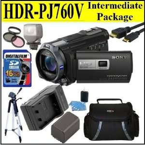 Sony HDRPJ760V High Definition Handycam 24.1 MP Camcorder Intermediate 