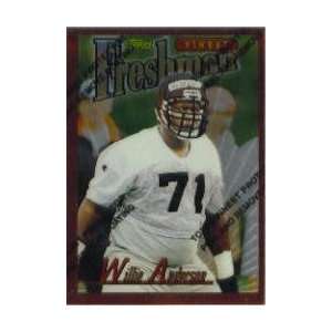    1996 Topps Finest #B241 Willie Anderson B RC 