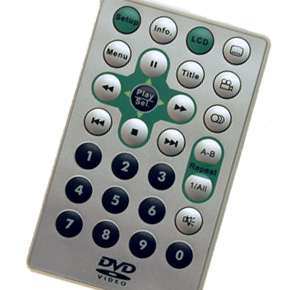 Tragbarer 7 Zoll LCD DVD Player im 169 Breitbildformat inkl. 12V 