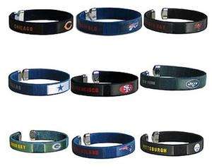NFL Fan Band Bracelet    Choose Your Team All Teams In Stock. FLAT 