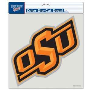  Oklahoma State 8x8 COLOR Die Cut Window Decal Sports 