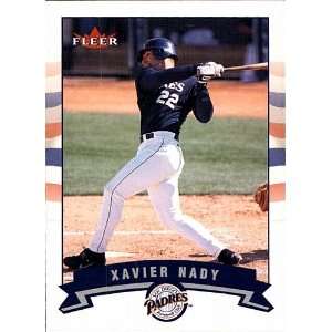  2002 Fleer Xavier Nady # 230