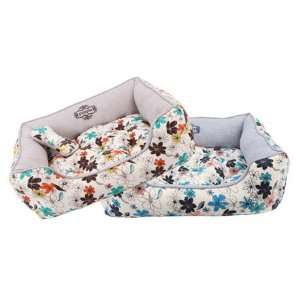    Puppia Soft Spice House Dog Bed   Brown or Navy Blue