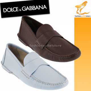 Dolce&Gabbana Schuhe scarpe Mokassins Slipper Leder D&G  