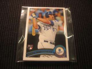   2011 TOPPS UPDATE #US192 MIKE MOUSTAKAS ROOKIE LOT KANSAS CITY ROYALS