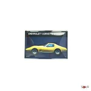  Tin Sign Corvette Stingray 20x30 cm metal plate retro 
