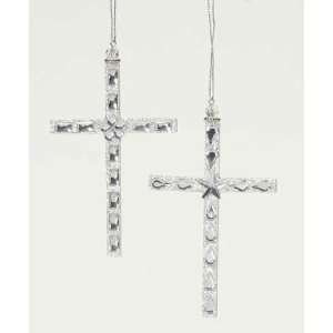  Club Pack Of 24 Visions Of Faith Silver Gem Cross 