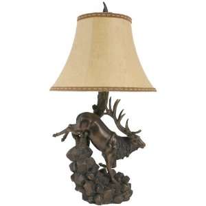  Terry Redlin® 27 Teton Bronze Table Lamp