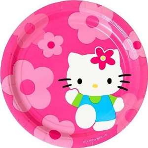  Hello Kitty Flower Fun Lunch Plates 8ct Toys & Games