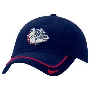  Nike Gonzaga Bulldogs Navy Blue Turnstyle Hat Sports 